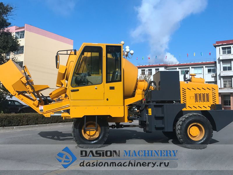 Самозагружающийся автобетоносмеситель DS1.5 